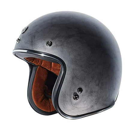 TORC Unisex-Adult Flip-Up Motorcycle Helmet Matte Black Orange X-SMALL