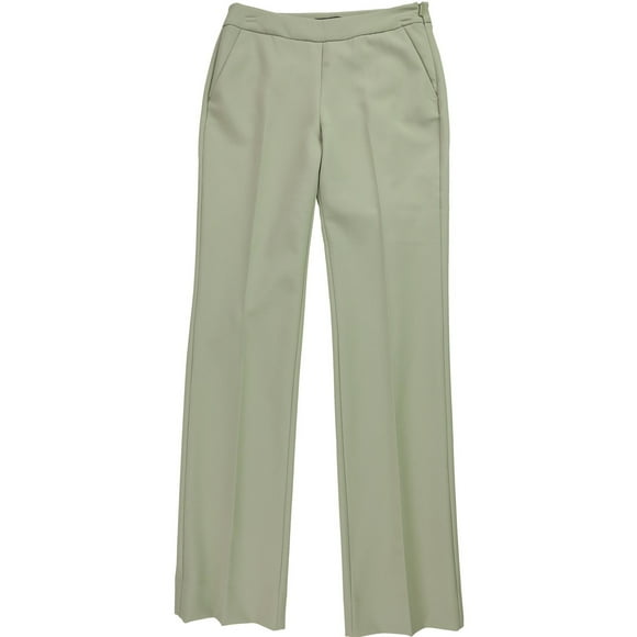 GUESS Womens Sally Dress Pants, Green, 4