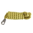 thumbnail image 2 of AJ Tack 10 Foot Cotton Lead Rope with Bull Snap Burgundy, 2 of 6