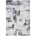 thumbnail image 2 of SAFAVIEH Lagoon Sophie Abstract Area Rug, Ivory/Charcoal, 6'7" x 6'7" Round, 2 of 4