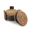 thumbnail image 4 of Berghoff Bamboo7pc  Coaster Set,, 4 of 5