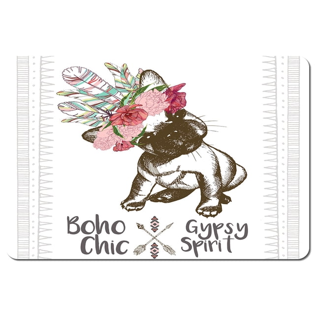 portrait of french bulldog puppy (Placemat)