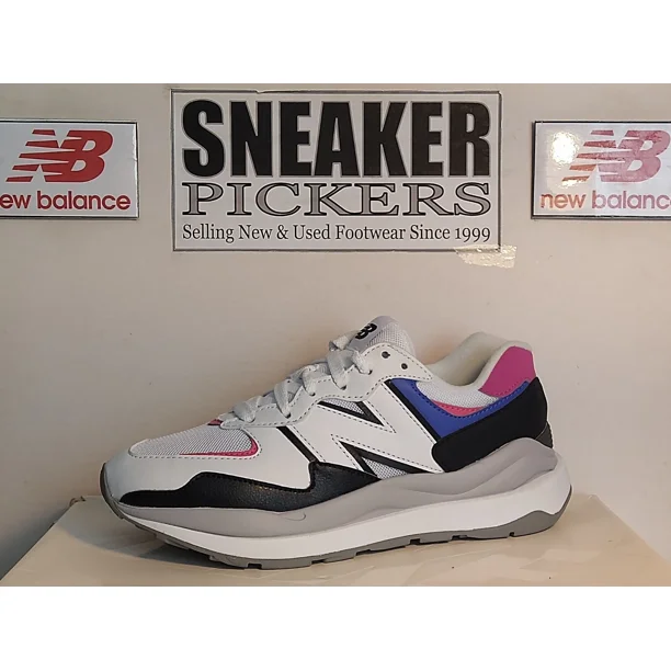 New Balance Classics Running - Mens: 6.5 D / Womens 8 - M5740RRB - White / Multi