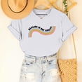 thumbnail image 1 of LSLJS T-Shirt Graphique Mode à Manches Courtes Col Rond Décontracté Printemps et Été pour Femmes, Cadeaux pour Femmes, 1 of 1