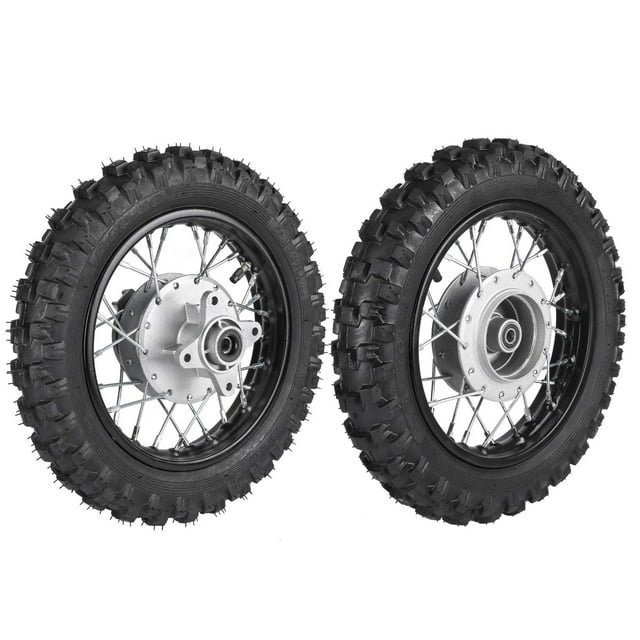 TDPRO 2.5-10 10" Front & Rear Wheels Tires and Rims 1.4 x 10 With Bearing for 50cc CRF50 XR50 Dirt Pit Bike