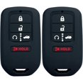 thumbnail image 1 of Paquete de 2 fundas de silicona para mando a distancia de coche, protección completa para llave de coche, para Honda Odyssey, Civic, Accord, 1 of 5