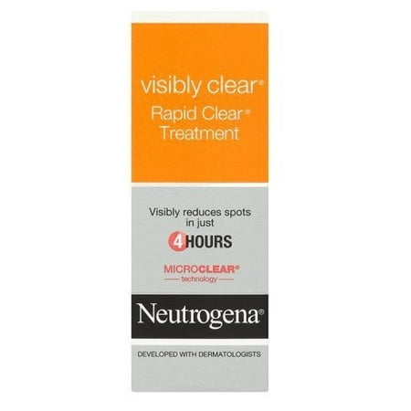 Neutrogena Visibly Clear Rapid Clear Treatment, 15ml + Facial Hair Remover Spring