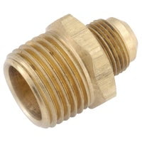 Anderson 54808-0606 Tube to Pipe Half Union, 3/8 in, Flared x MPT, Brass