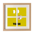 thumbnail image 1 of Émotion Coquine Jaune Lol Tease Cadre Mur Table Affichage 4 Ouvertures Image, 1 of 3