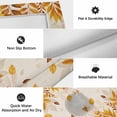 thumbnail image 6 of Yellow Leaf Outdoor Rug for Patio/Deck/Porch, Non-Slip Large Area Rug 5 x 7 Ft, Fall Plant Country Vintage Watercolor Beige Indoor Outdoor Rugs Washable Area Rugs, Camping Rug Carpet Runner, 6 of 8