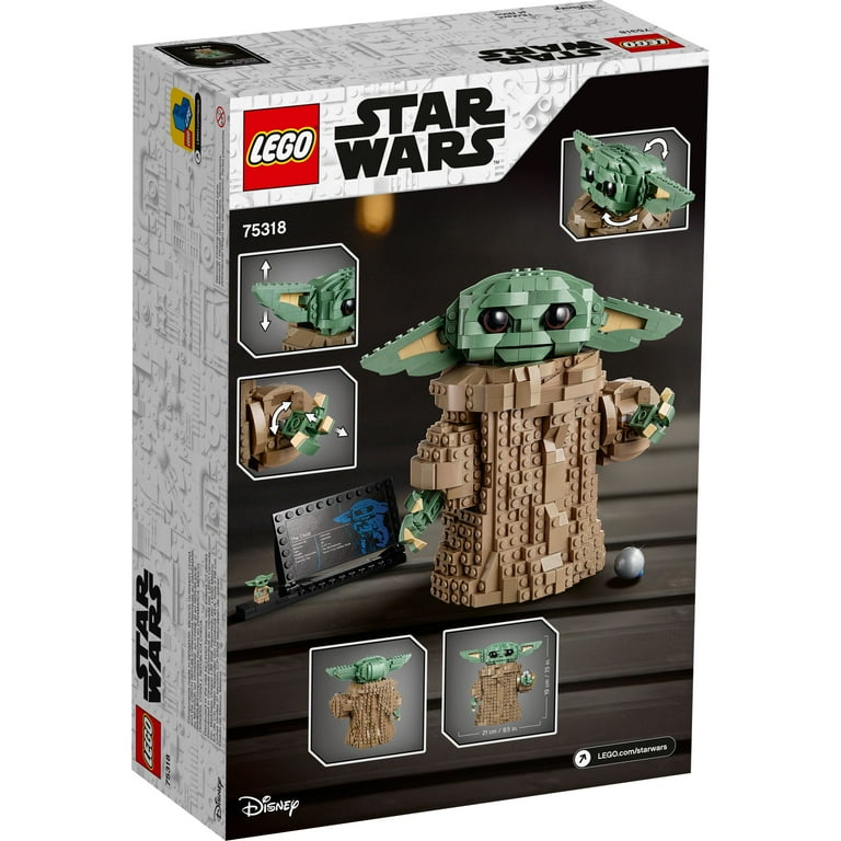 LEGO Star Wars: The Mandalorian The Child 75318, Baby Yoda Figure
