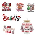 thumbnail image 2 of YAOMOBB High-quality Cup Sticker Waterproof Christmas Themed Sublimation Sticker Set Decals for Festive Decoration, 2 of 6