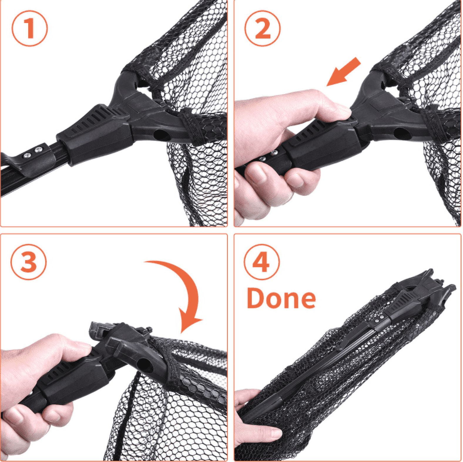 Sports and tourismFloating Fishing Net, Collapsible Fishing Nets with  Telescopic Pole Handle, Easy Catch & Release of Salmon, Fly, Kayak,  Catfish, Bass. The Versatile Fishing Accessory for Every Catch  Enthusiast!20.99 $