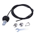 thumbnail image 2 of Siruishop Fitness Pulley System Cable Sturdy Cable Machine Accessories Steel Wire Rope 4m, 2 of 8