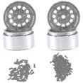 thumbnail image 3 of Llanta de cubo de rueda Beadlock de metal de 4 piezas de 1,9 pulgadas para 1/10 Rc Crawler Ca, 3 of 5