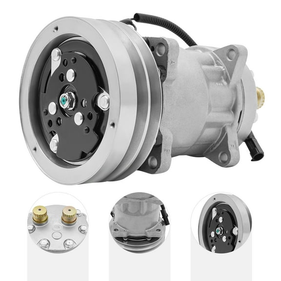 Air Conditioning Compressor For Case IH/Case /New Holland AC A/C Compressor