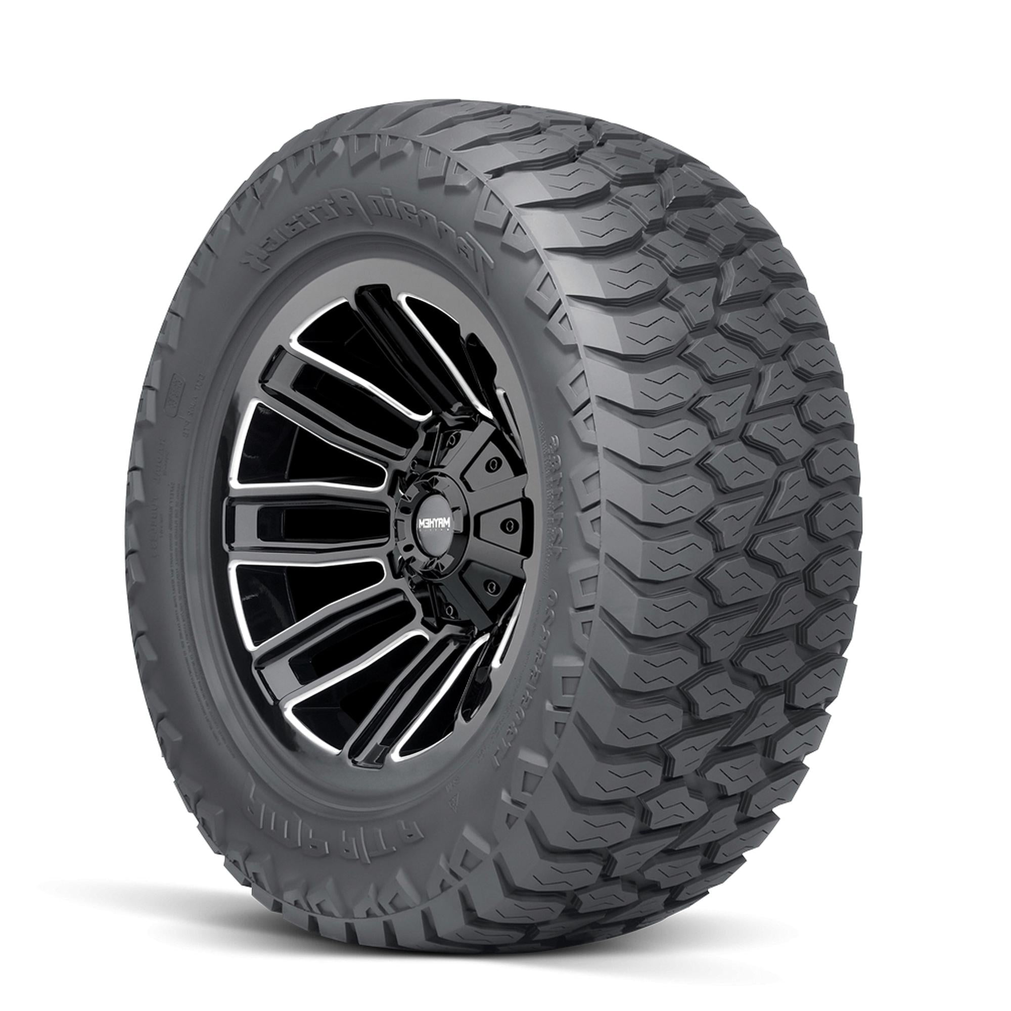 Amp Terrain Attack A/T LT265/70R17 121/118S Tire Fits: 2014-18 Chevrolet Silverado 1500 WT, 2010-21 GMC Sierra 1500 SLE