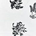 thumbnail image 4 of Nicole Miller New York Mabel Sheer Rod Pocket Curtain Panels, 54"x96", Black, Set of 2, 4 of 7