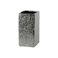 thumbnail image 1 of Urban Trends Collection 24469 Vase Carré en Céramique Chrome Poli - Argent, 1 of 1