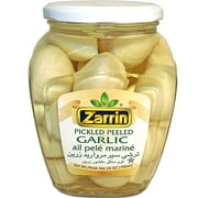 Zarin Pickled Peeled Garlic - Torshi Sir -   