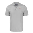 thumbnail image 2 of Men's Cutter & Buck Gray SMU Mustangs Big & Tall Pike Eco Tonal Geo Print Stretch Recycled Polo, 2 of 3