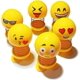 thumbnail image 1 of 6 piezas Smiley Emotion Bobblehead coche decoración coche salpicadero Bobblehead adorno hogar oficina lindo Smiley emoción decoración adorno calmar emociones liberar estrés..., 1 of 4