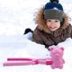 thumbnail image 5 of Bola de nieve con mango Juguetes Sunnimix Rosado Clip de la fabricante de bolas de nieve, 5 of 7