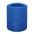 thumbnail image 1 of GOGO 100 Pieces Sports Wristbands Terry Cloth Sweatbands 3 Inches Royal Blue, 1 of 8