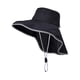 thumbnail image 1 of Women's Sun Hat Wide Brim UPF 50 Fishing Hiking Hat Black One Size, 1 of 3