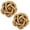 Golden, variant on MRLESS 2pcs Fashion Shoe Charms Accessories For Women Fake Rose For Shoe Charms High Heel Shoe Removable Buckle For Wedding And Valentine'S Day