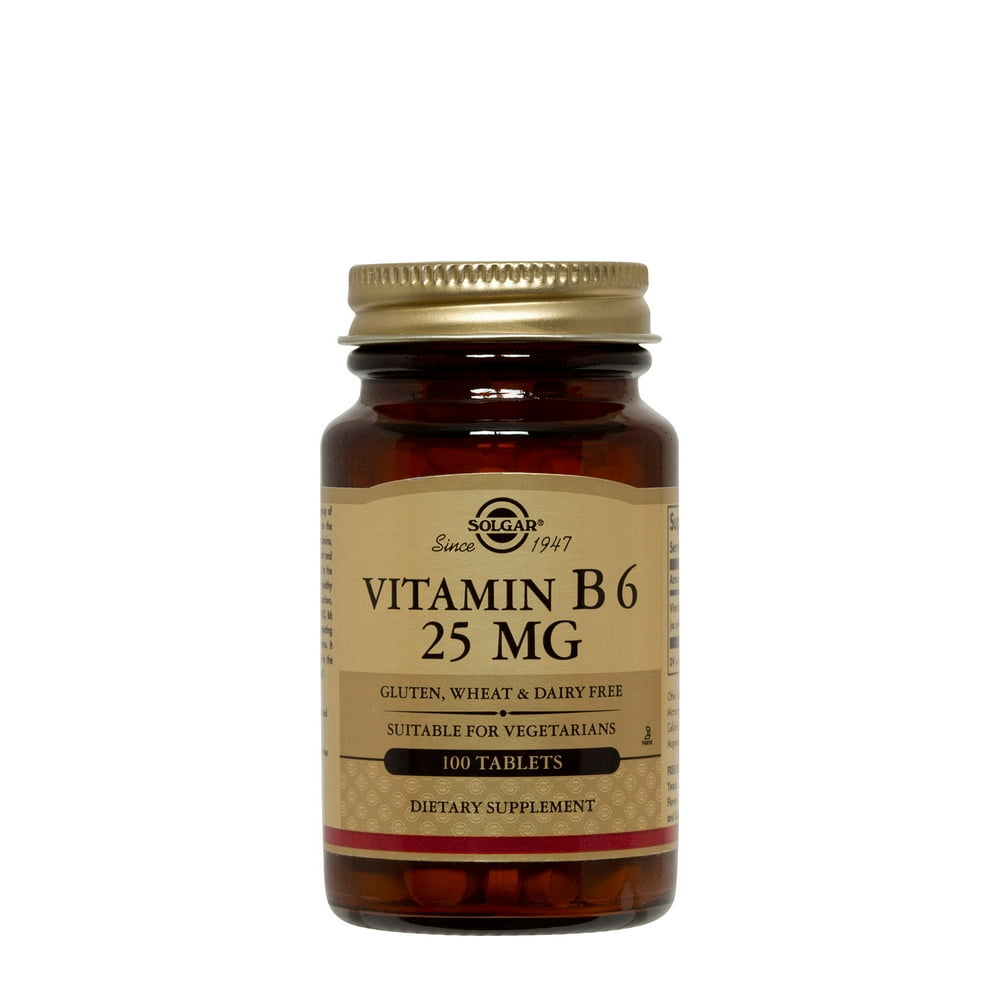Solgar Vitamin B6 25 MG