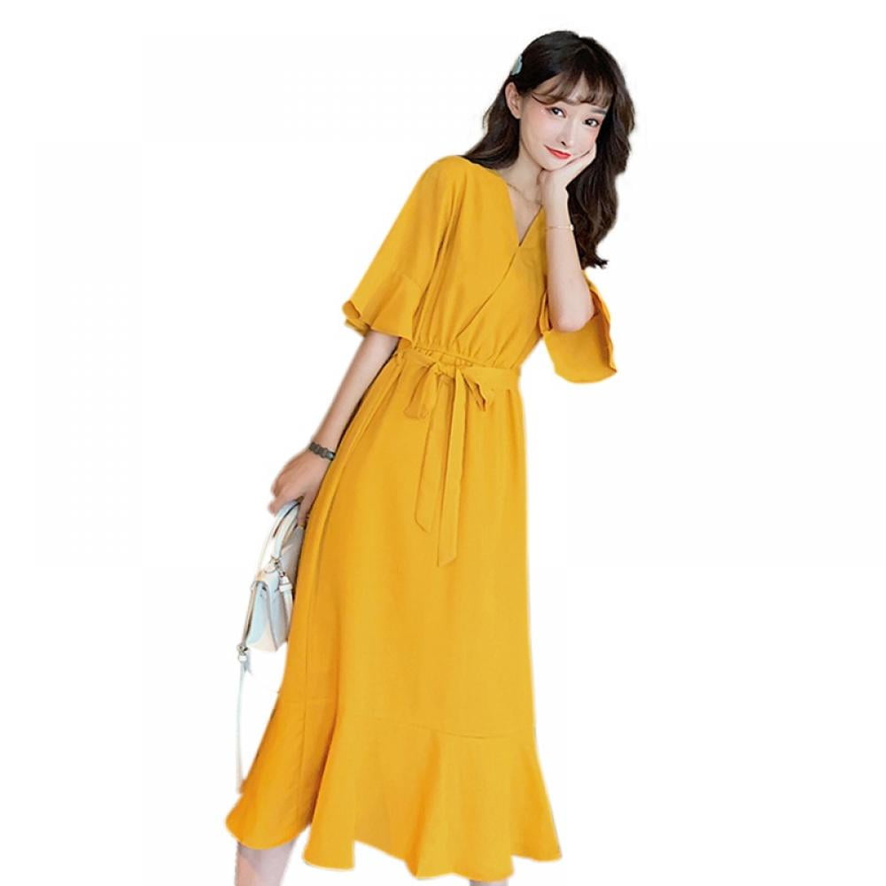sachin and babi light blue dress CHOUXIE | Elegant French Style Dress