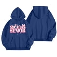 thumbnail image 1 of Mode Décontractée pour Femmes à Manches Longues 2025 Sweat à Capuche Imprimé Chiffres Tunique Française Grande Taille Robe Décontractée Haut Décontracté Sweat à Capuche à Fermeture à Glissière pour Femmes Hiver, 1 of 3