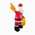thumbnail image 2 of Kansas City Chiefs Inflatable Santa, 2 of 5
