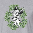 thumbnail image 3 of Bambi - Bambi Wreath - Juniors Cropped Cotton Blend T-Shirt, 3 of 5