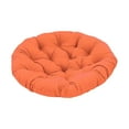 thumbnail image 2 of Hamaca con cojín, cojín para silla columpio para uso interior o exterior, mecedora, cojín colgante para silla tipo huevo, cojín redondo para jardín, , naranja, 2 of 8