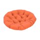 thumbnail image 2 of Silla hamaca con cojín 60cmx60cm Cesta colgante Cojín redondo Cesta colgante naranja, 2 of 9