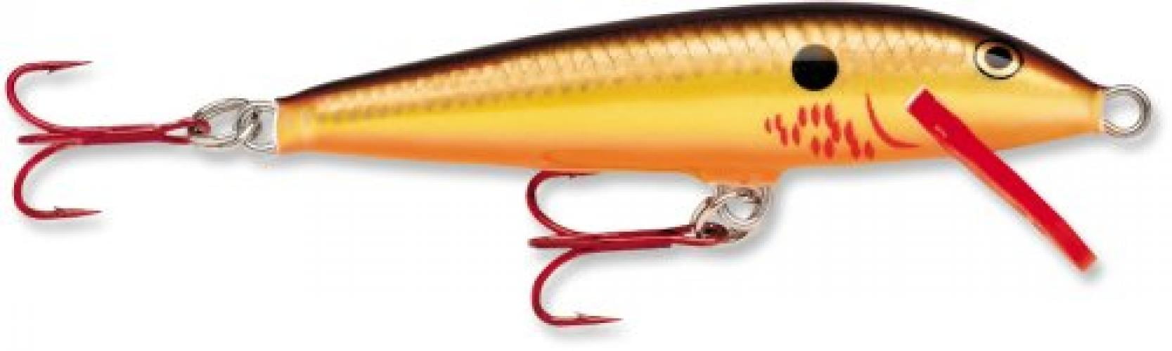Rapala Original Floater 07 Fishing lure (Bleeding Copper Flash, Size 2