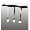 thumbnail image 7 of Meyda Tiffany 197133 3 Light 36" Wide Linear Pendant - Brown, 7 of 7