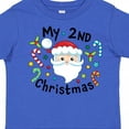 thumbnail image 4 of Inktastic My Second Christmas Santa with Candy Canes Boys or Girls Toddler T-Shirt, 4 of 5