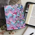thumbnail image 6 of HELLHERO Colorful Butterfly Pattern Bible Covers Large Capacity for Outdoor Outdoor Study Prayer, PU Leather Top Handle Bible Organizer and Carrying Case, 6 of 12