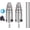 Sliver, variant on 3-in-1 Pipe & Valve Extractor, 2026 New Broken Pipe Extractor Tool, Reverse Thread Remover for 1/2" 3/4" 1" Pipes, Electric Drill Internal Pipe Wrench for Rusted Damaged Faucet Bolts (Sliver-1 Set)