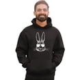 thumbnail image 3 of Go All Out Bunny Face With Sunglasses Sweatshirt Hoodie Mens/Youth, 3 of 4