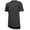 Dark Gray, variant on AHTJRT Men's Loose Athletic Short Sleeve Hipster Drop Irregular Hem T-Shirt with Zipper Dark Gray M