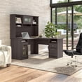 thumbnail image 2 of Cabot L Shaped Desk with Hutch in Heather Gray - Engineered Wood, 2 of 6