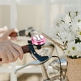 thumbnail image 7 of WIRESTER Pink Bicycle Bell Aluminum Alloy Mini Bike Bell With Ring Horn Accessories for Adults Men Women Kids Girls and Boys -Baseball, 7 of 7