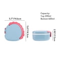 thumbnail image 1 of WIZUTIZ Microwave Heated Bento Box Plastic Leak Proof Student Lunch Box+fork Household Items for New Home Novelty, 1 of 5