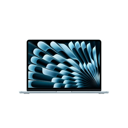 Restored Apple 2025 MacBook Air 13-inch, M4, 16GB RAM, 512GB SSD, Liquid Retina, Touch ID, Sky Blue