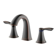 Innova 4006783 8 in. PF WaterWorks Moonstone Oil Rubbed Bronze Two Handle Bathroom Faucet