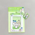 thumbnail image 1 of Chiikawa 3-inch Card Holder Cartoon Hachiware Campus Card Meal Card Bus Card Certificate Card Holder Keychain Pendent Accessorie, 1 of 5